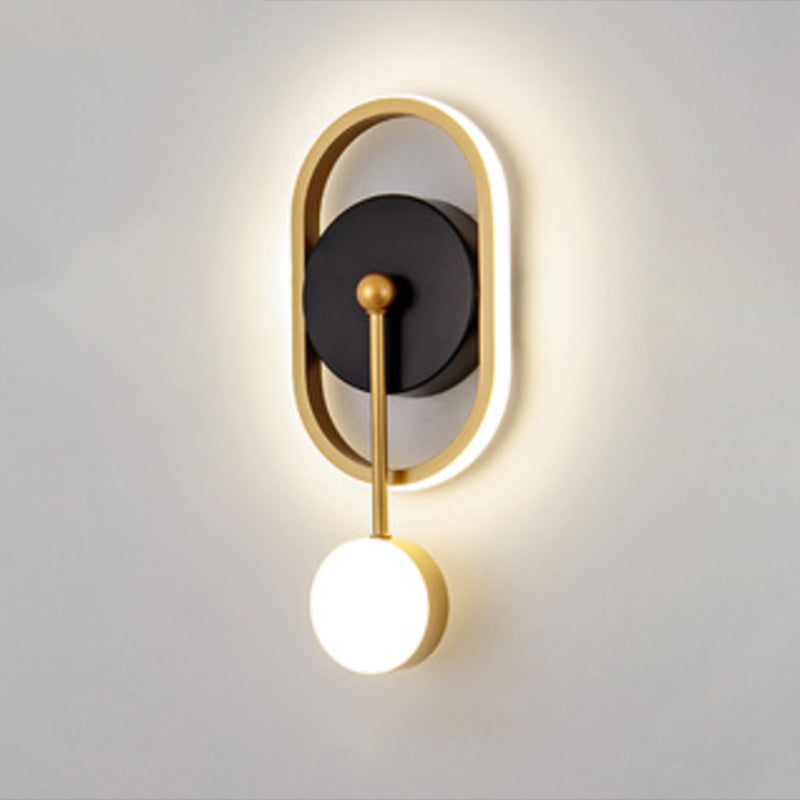 Metal Sconce Light Fixture Modern LED Wall Mount Light Fixture