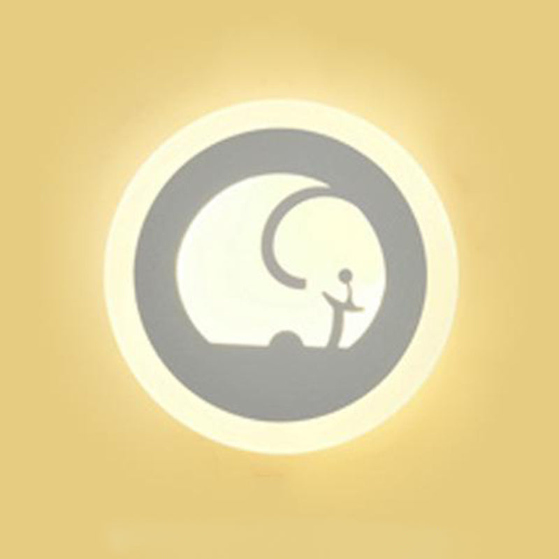 Kreative Tiere Wandleuchte moderne LED -Wandleuchte für Kinderzimmer