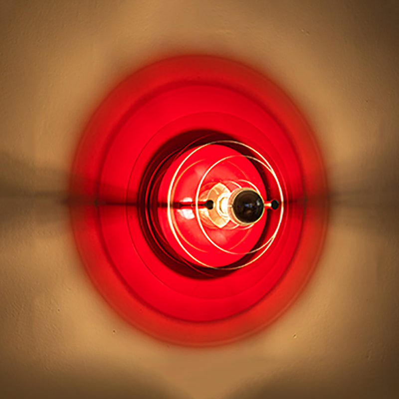 Multi-Layer Wall Sconce Lamp Nordic Acrylic 1-Light Bedroom Wall Light Fixture