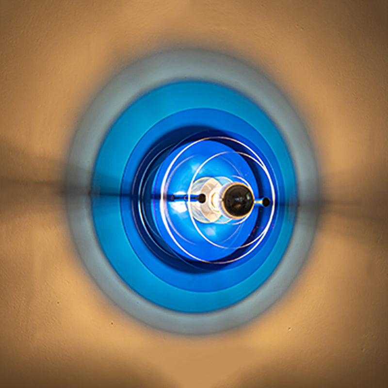 Multi-Layer Wall Sconce Lamp Nordic Acrylic 1-Light Bedroom Wall Light Fixture