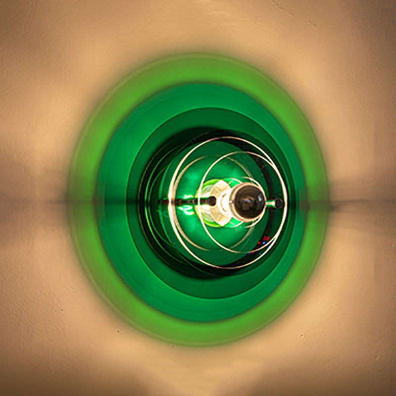 Multi-Layer Wall Sconce Lamp Nordic Acrylic 1-Light Bedroom Wall Light Fixture