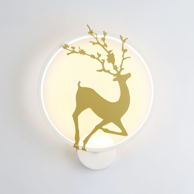 Kids Style Unique Shape Wall Light Metal 1 Light Wall Mounted Light Fixture