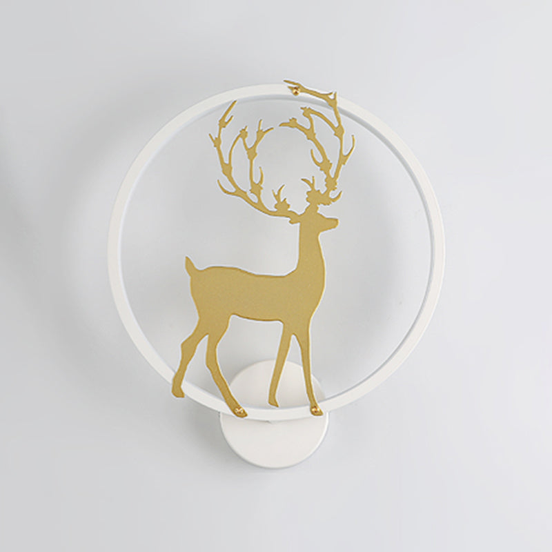 Kids Style Unique Shape Wall Light Metal 1 Light Wall Mounted Light Fixture