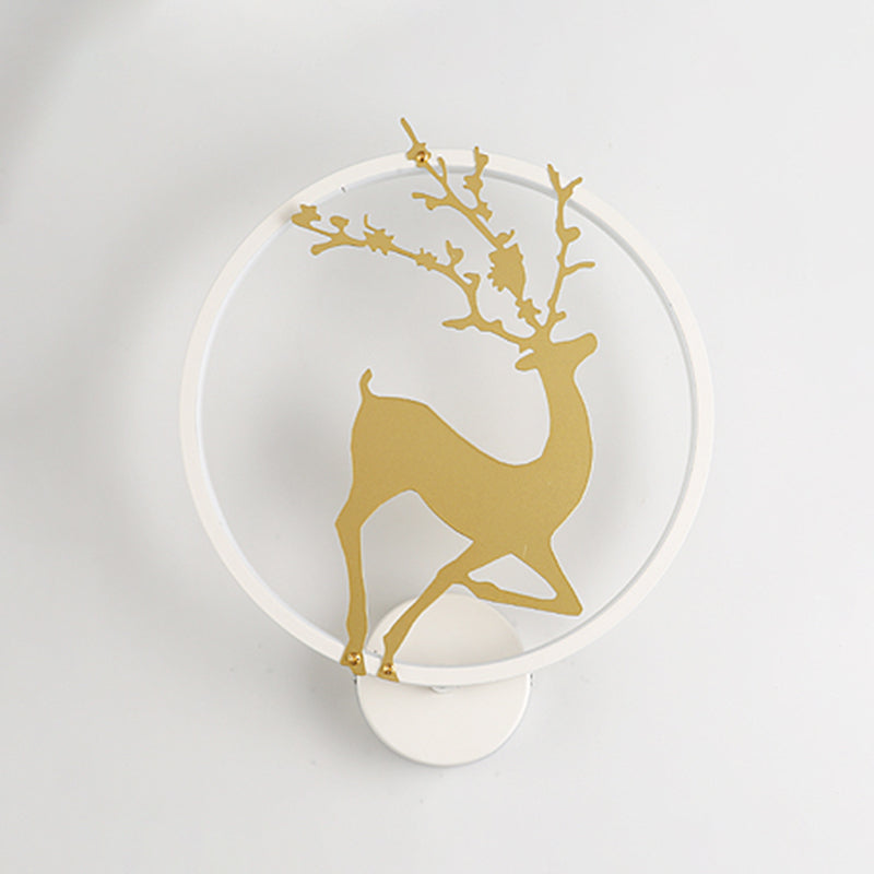 Kids Style Unique Shape Wall Light Metal 1 Light Wall Mounted Light Fixture