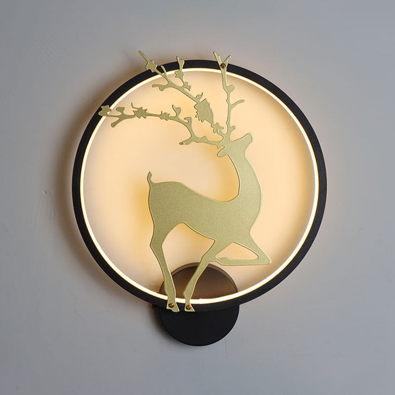 Kids Style Unique Shape Wall Light Metal 1 Light Wall Mounted Light Fixture