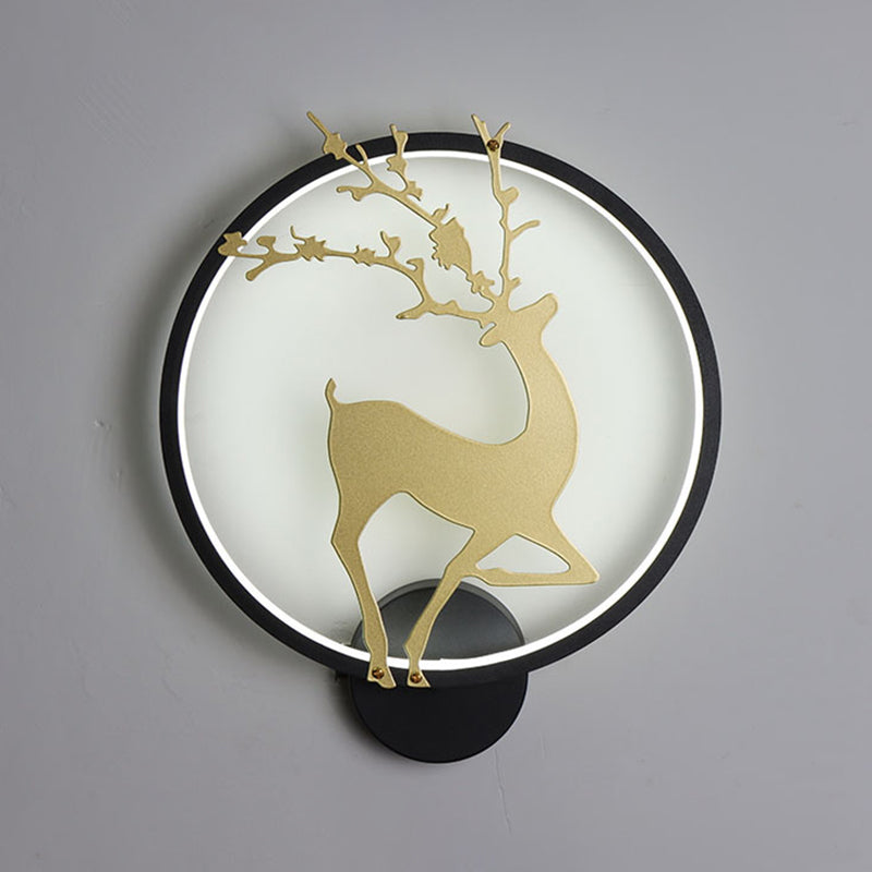 Kids Style Unique Shape Wall Light Metal 1 Light Wall Mounted Light Fixture