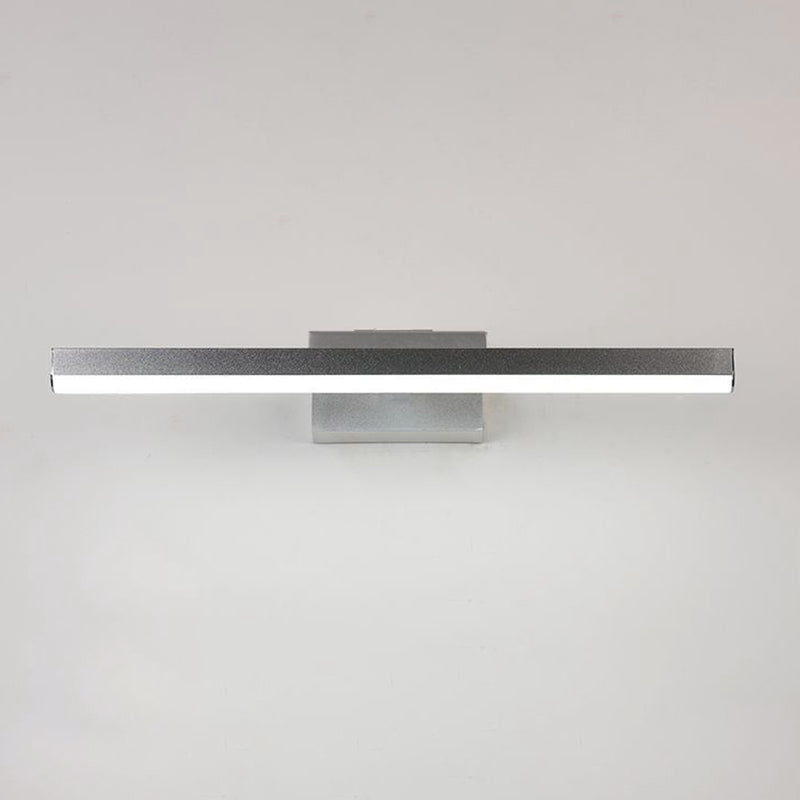 Lumières murales de vanité linéaire de style moderne Métal 1 Lights Mirror Vanity Lights