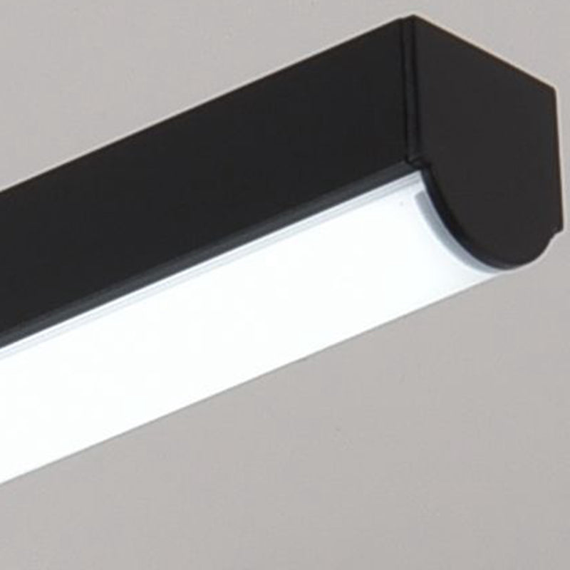 Lumières murales de vanité linéaire de style moderne Métal 1 Lights Mirror Vanity Lights