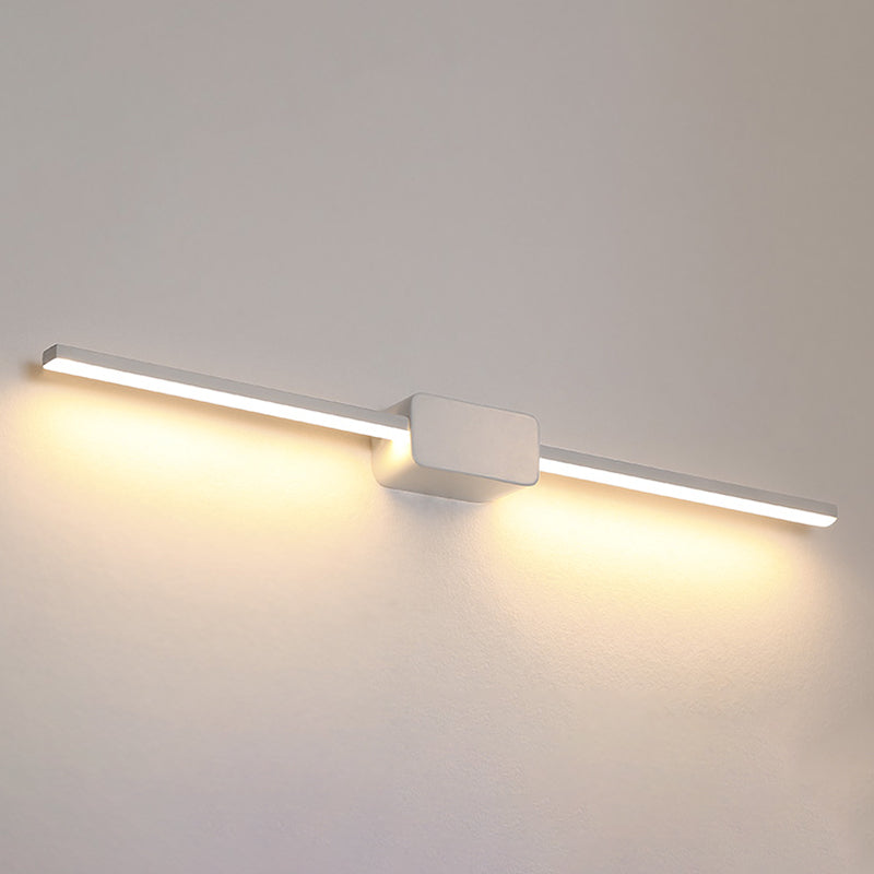 Luce di vanità in metallo postmoderno dritta 1 mirror leggero per il bagno