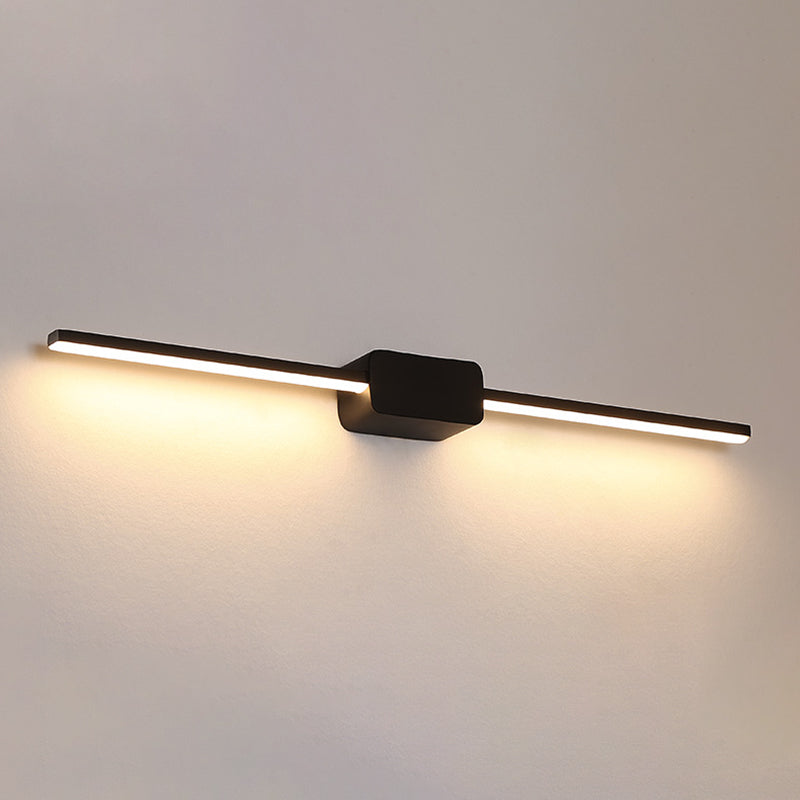 Luce di vanità in metallo postmoderno dritta 1 mirror leggero per il bagno