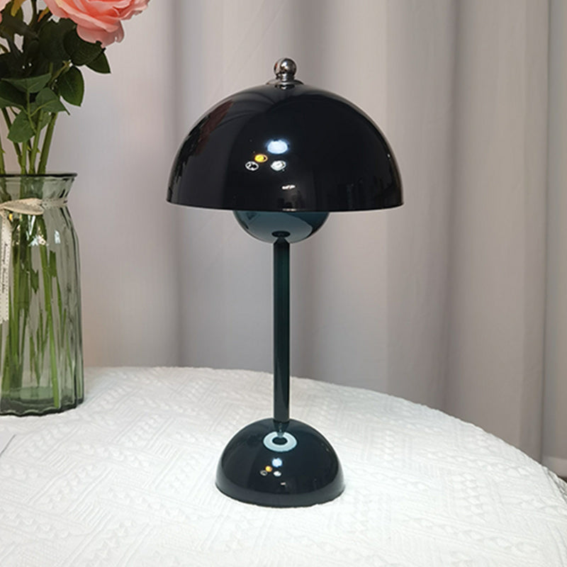 Table de table en forme de dôme lampe de table de nuit en métal de style nordique pour chambre à coucher