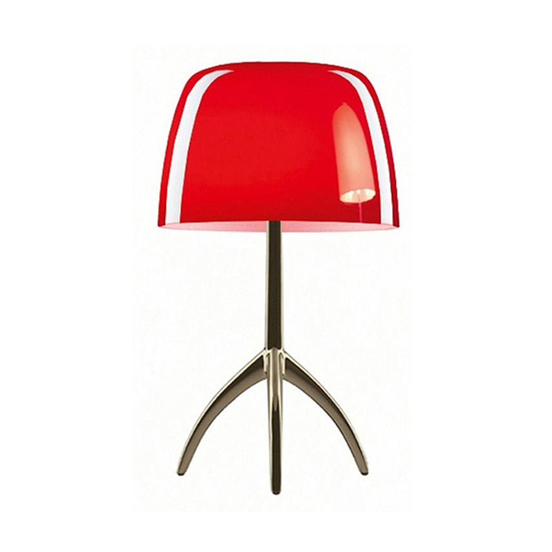 Round Shape Metal Table Lamp Modern Style 1-Light Table Lamp Fixtures