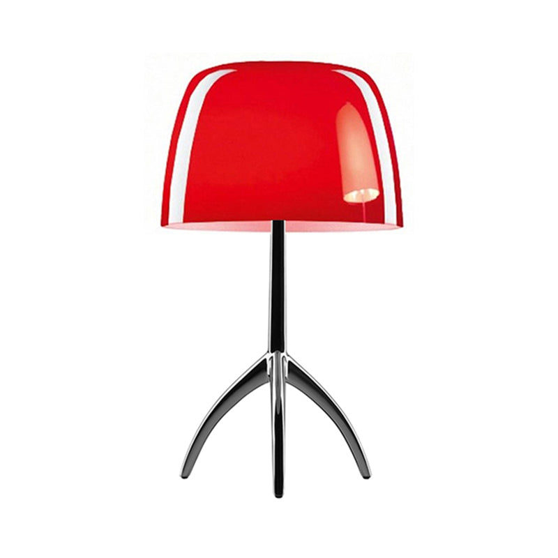 Round Shape Metal Table Lamp Modern Style 1-Light Table Lamp Fixtures
