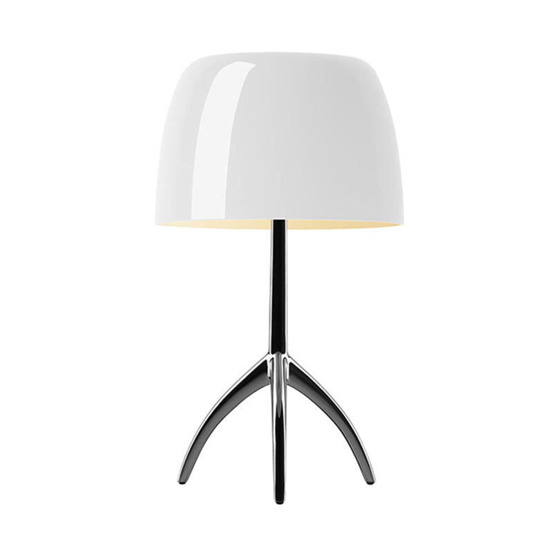 Round Shape Metal Table Lamp Modern Style 1-Light Table Lamp Fixtures