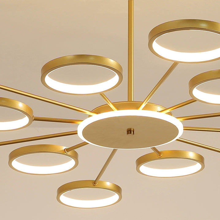Modern Geometry Shape Pendant Chandeliers Metal Chandelier Lighting Fixtures
