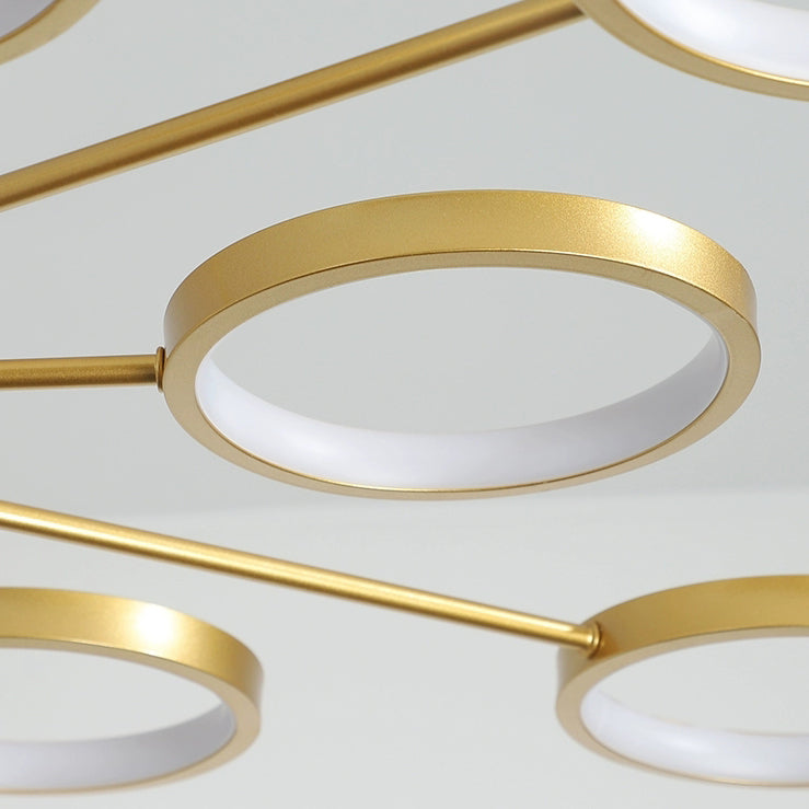 Modern Geometry Shape Pendant Chandeliers Metal Chandelier Lighting Fixtures