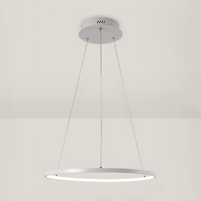 Moderne Radform Kronleuchter Leuchtmetall 1 helle Kronleuchterbeleuchtung
