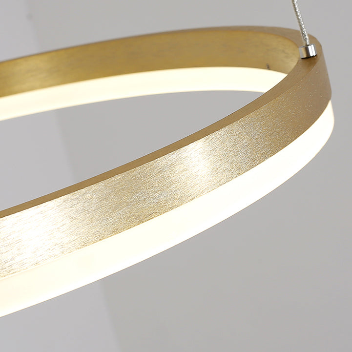 Radform Kronleuchter Lichter moderne Metall 4 helle Kronleuchterbeleuchtung