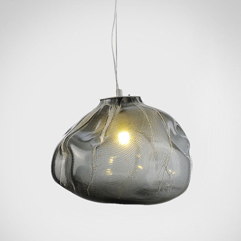 Modern Style Glass Hanging Light Creative Pendant Lighting Fixture for Dining Room