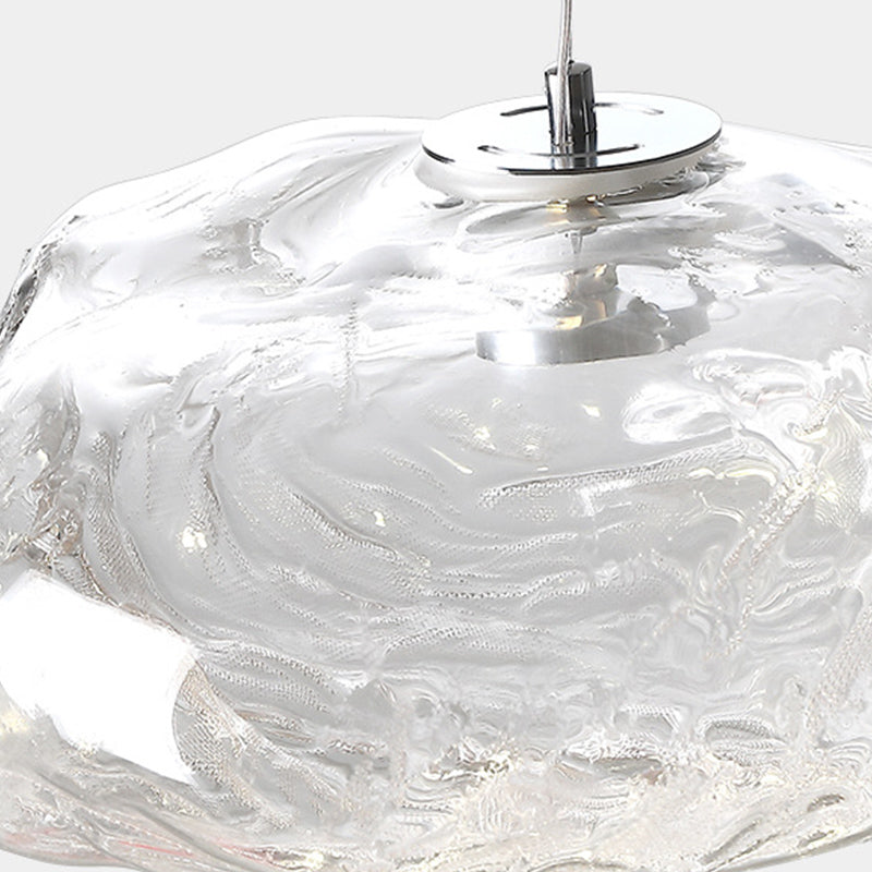 Modern Style Glass Hanging Light Creative Pendant Lighting Fixture for Dining Room