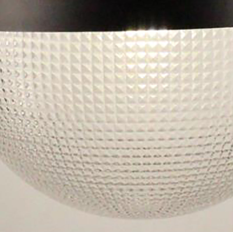 1 Light Sphere Hanging Ceiling Light Modern Style Glass Hanging Lamp Kit