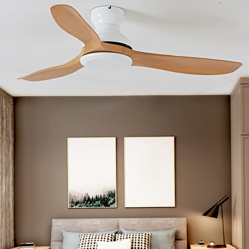 Ventilador de techo de geometría de estilo para niños Light 1 Light Flush Light para dormitorio