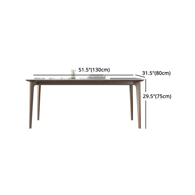 Modern Sintered Stone Dining Set 1/2/4/5/7 Pieces Dining Table with Chairs