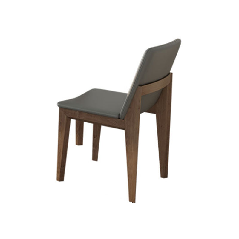 Modern Sintered Stone Top Dining Set 1/4/5/7 Pieces Ash Wood Dining Table with Chairs