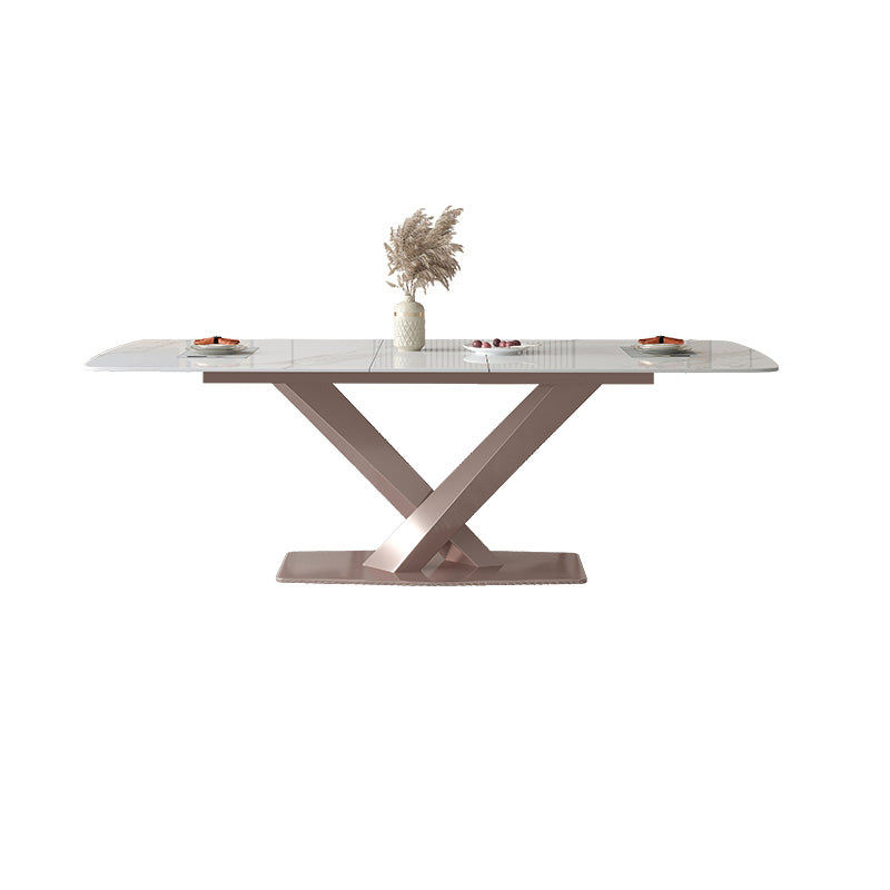 Glam Style Sintered Stone Dining Set 1/4/5/7 Pieces Dining Set for Dining Areas