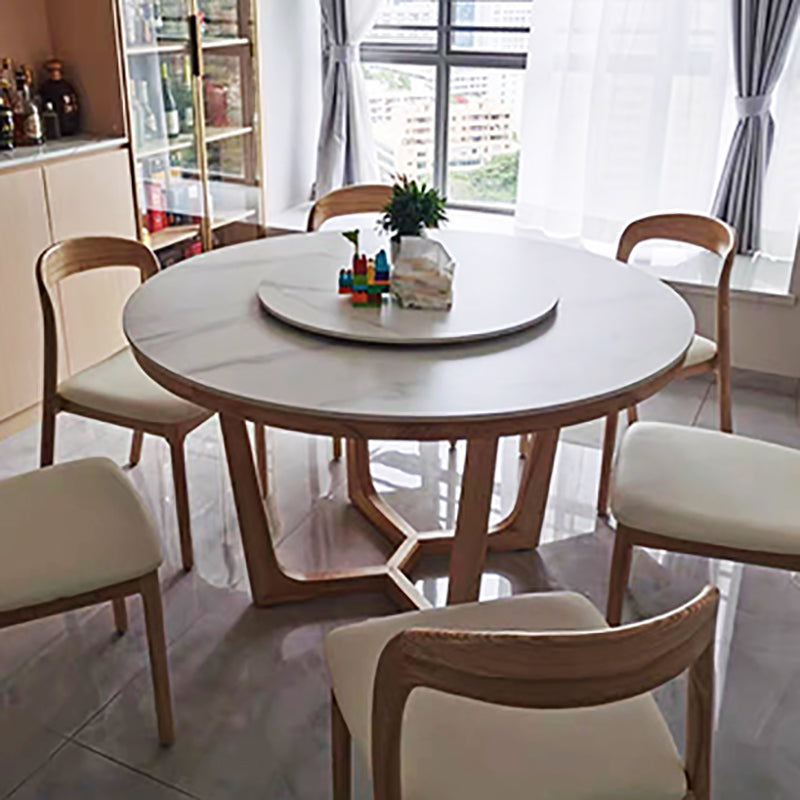 Contemporary Dining Room Solid Wood Side Chair Open Back Dining Side Chair