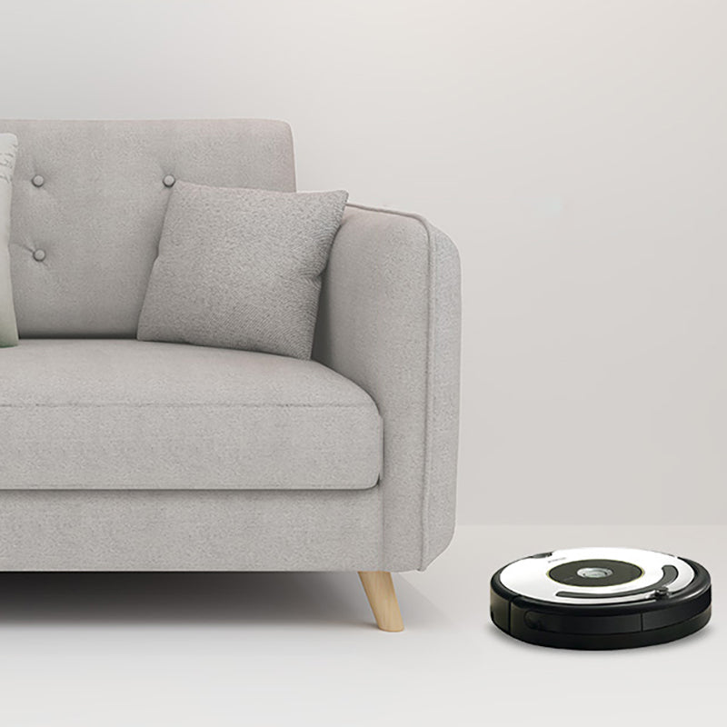 Tessuto grigio moderno/divano standard in pelle finta braccio quadrato di divano trapuntato