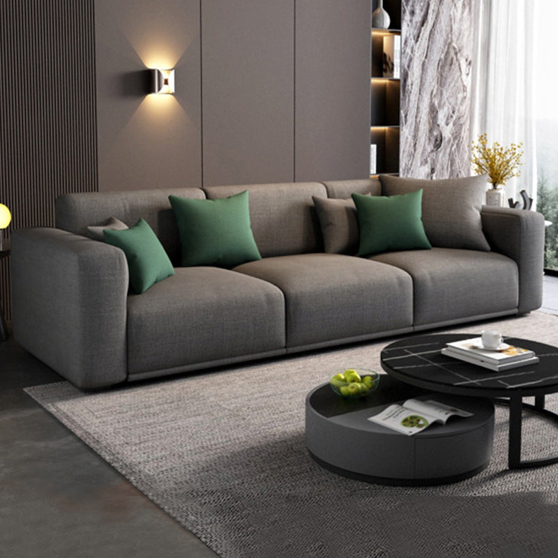 Stoff Wohnzimmer Quadrat Arm Standard Kissen zeitgenössische Sitzplätze