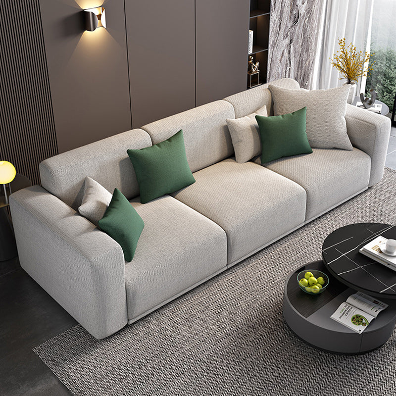 Stoff Wohnzimmer Quadrat Arm Standard Kissen zeitgenössische Sitzplätze