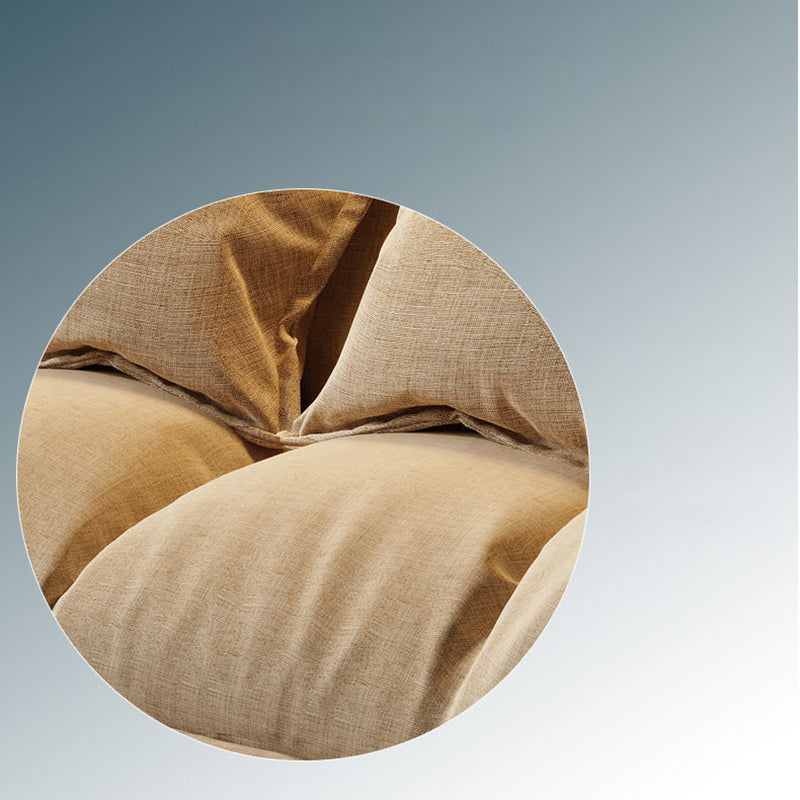 Contemporary Tight Back Convertible Sleeper Sofa Fabric Armless Solid Color Sofa