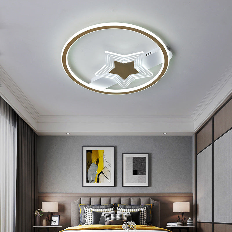 Lámparas modernas de lámparas de lavado de lavado 2 lámparas de montaje de descarga de luz 2 para dormitorio