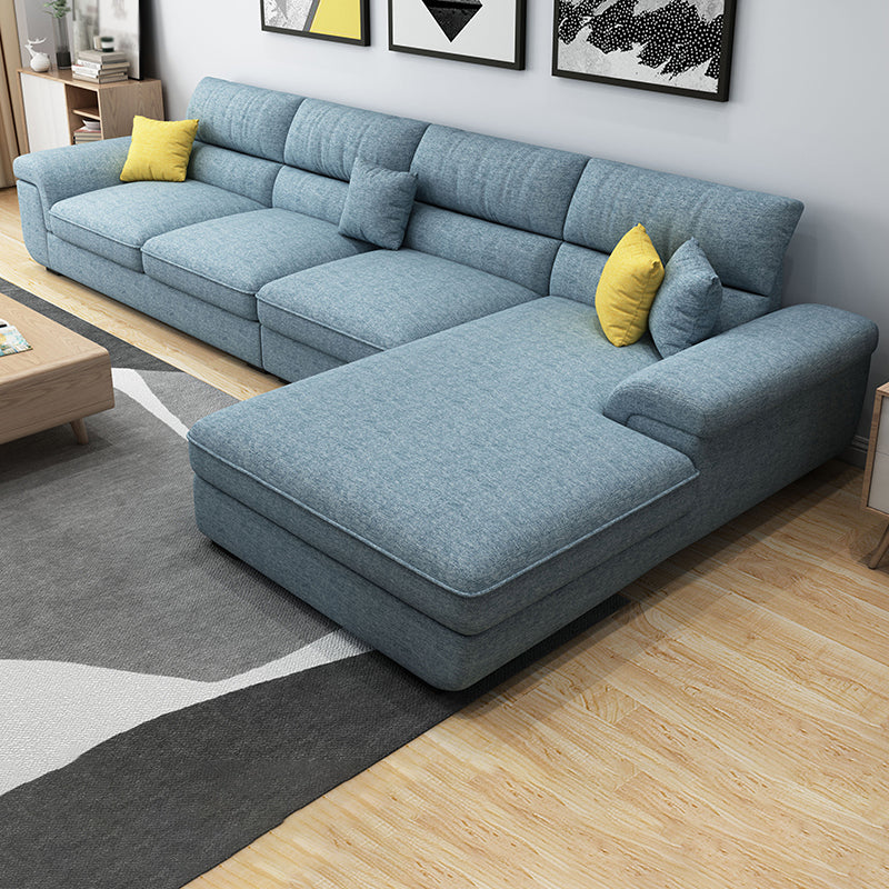 137,8 "L x 70,87" W X 37,4 "H -cuscino da cuscino imbottito sezionali