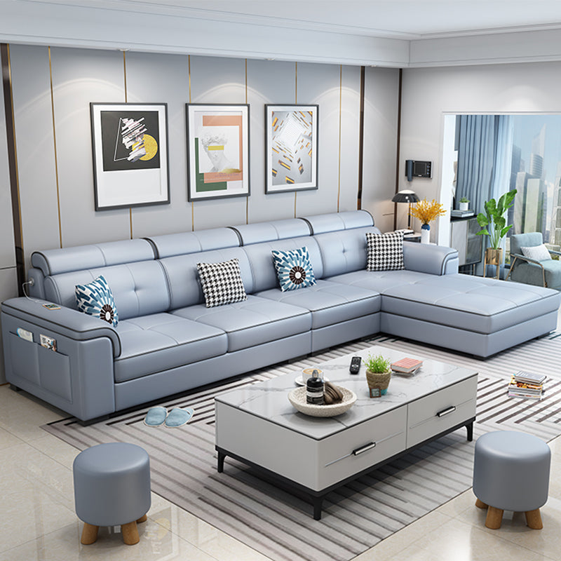 133,07 "L x 70,86" W x 35,43 "Cuscolo del cuscino H sezionale con cuscini posteriori