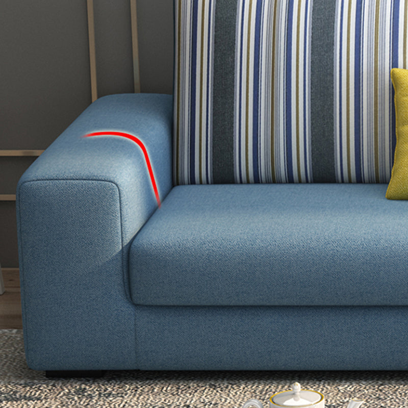 Removable Cushions Sectionals 27.56"High Square Arm Sectionals with Chaise