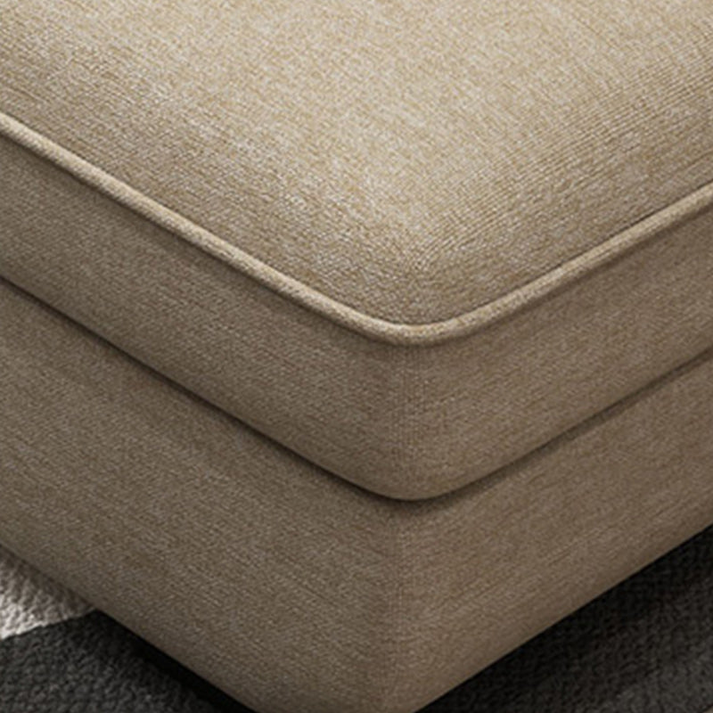 L-Shape High Back Pillow Top Arm Sectional with Slipcovered for Living Room