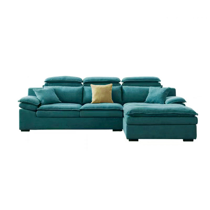 Modern Modular Reversible Sectional with High Back for Apartment