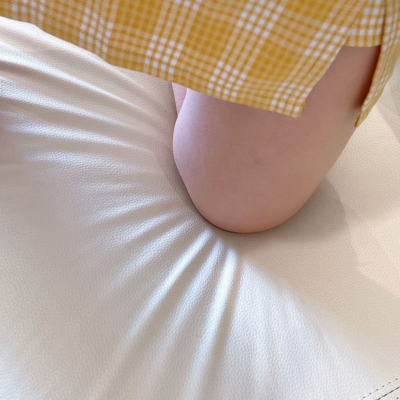 Stain-Resistant Faux Leather Pillow Top Arm Sofa/Sectional for Living Room