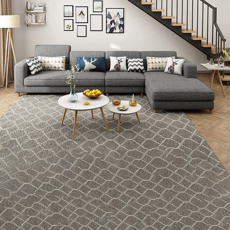 Faux Leather Contemporary Modular Sectional per quattro persone con archiviazione