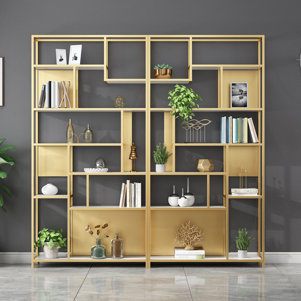 11.81 "W Bücherregal Industrial Style Open Back -Bücherregal für den Studienraum