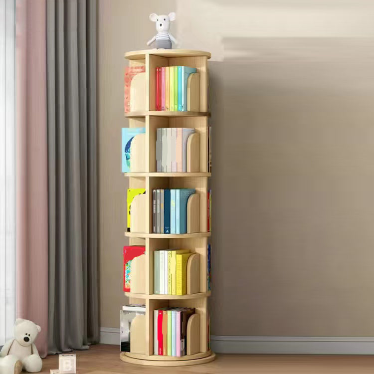 Libreria in stile scandinavo libreria chiusa in legno massiccio per la sala da studio per ufficio a casa