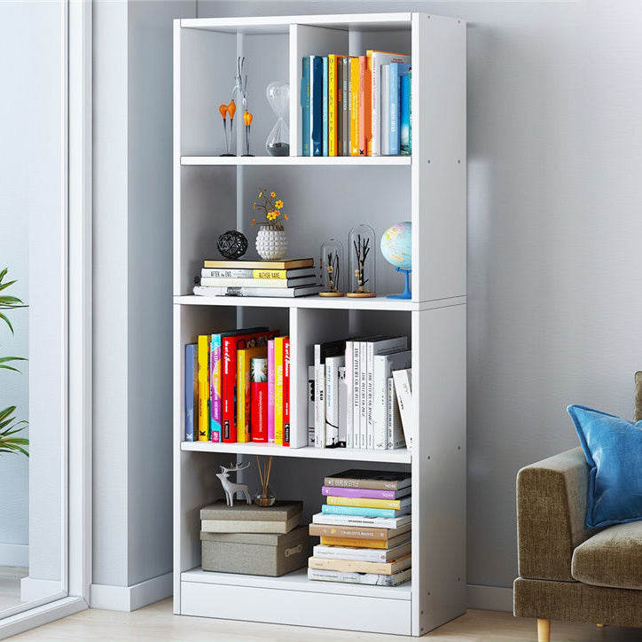 Bibliothèque en bois d'ingénierie de la bibliothèque de style scandinave pour salle d'étude de bureau à domicile