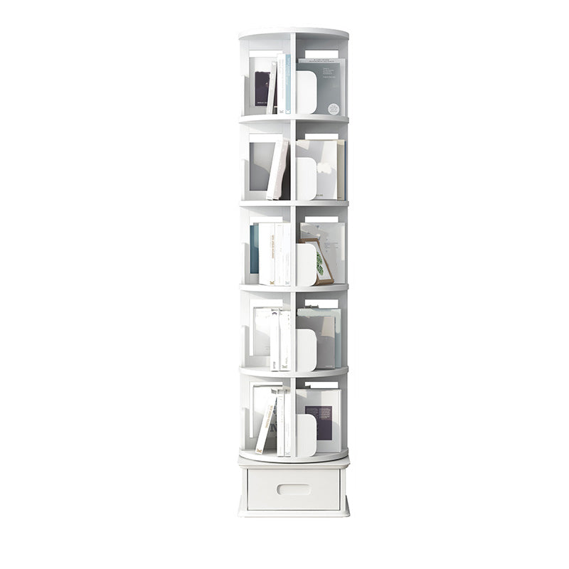 Scandinavian Style Bookshelf Open Back Bookcase for Home and Office Study Room