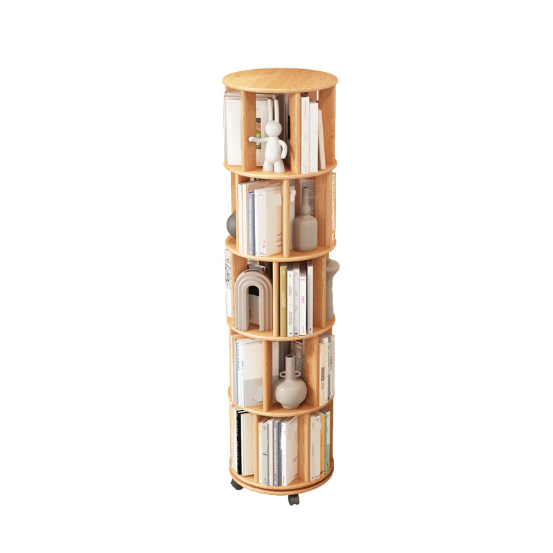 Scandinavian Style Bookshelf Open Back Bookcase for Home and Office Study Room