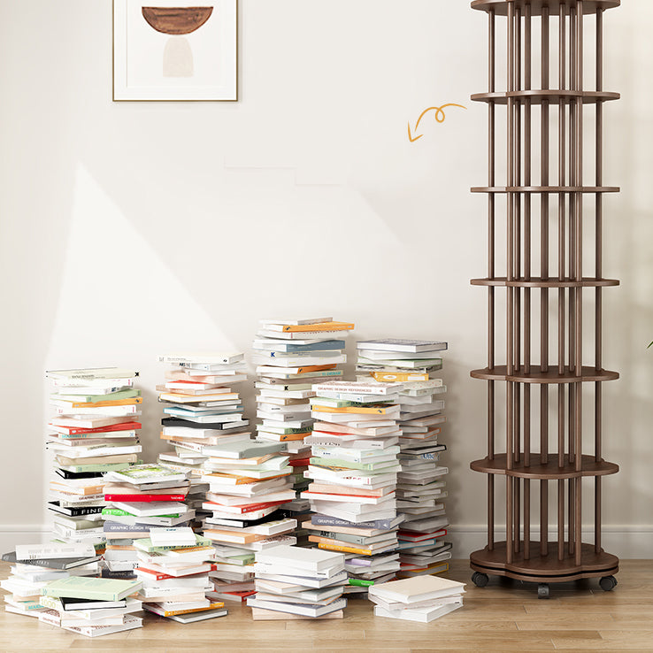 SKANDINAVISCHER STIL -Bücherregal Open Back -Bücherregal für Haus- und Büro -Studienraum