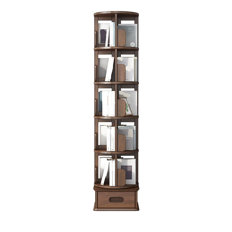 Scandinavian Style Bookshelf Open Back Bookcase for Home and Office Study Room