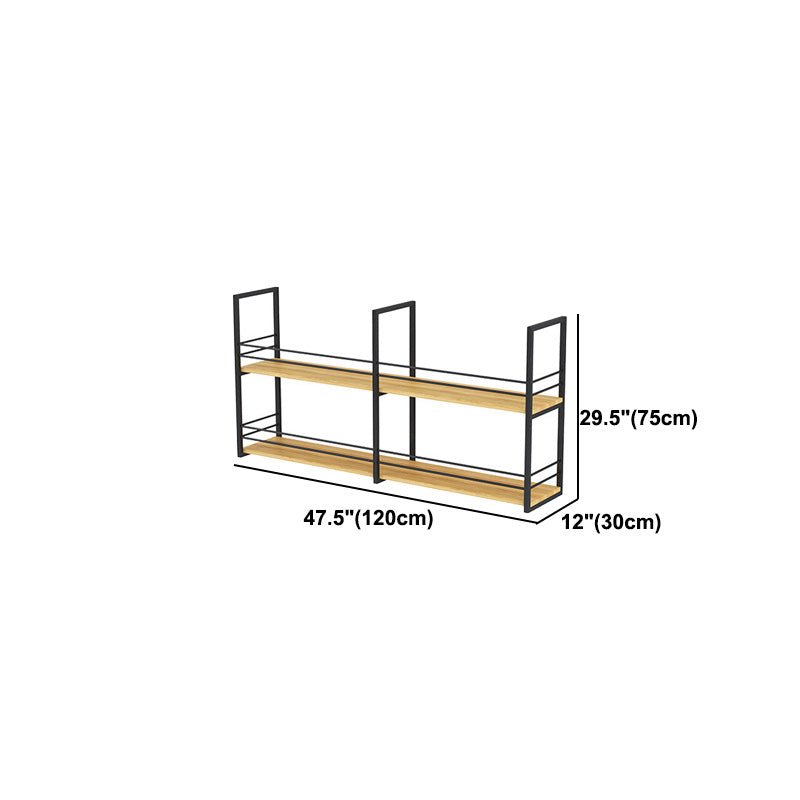11.81 "W libreria in stile industriale montato in stile industriale per ufficio a casa
